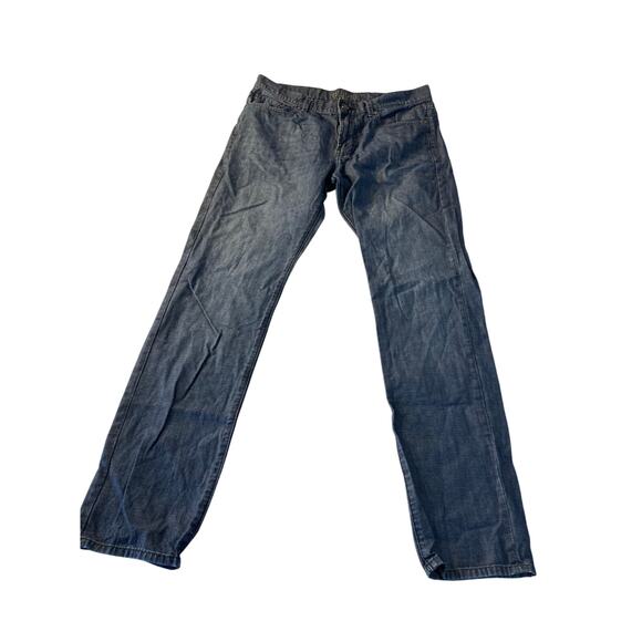 DL1961 Russell Slim Straight Jeans - Size 34 - SKU 5427 - Distressed Blue Wash - Picture 1 of 12